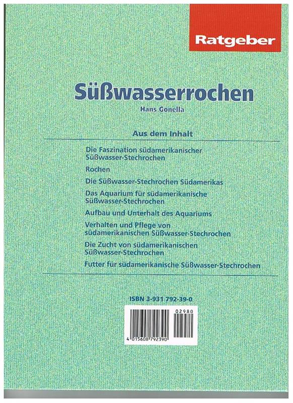 Susswasserrochen