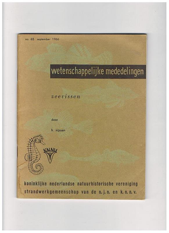 Wetenschappelijke mededelingen Zeevissen