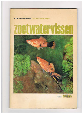 Zoetwatervissen I ( plaatjesalbum Rizla ) Zo leer je vissen kennen