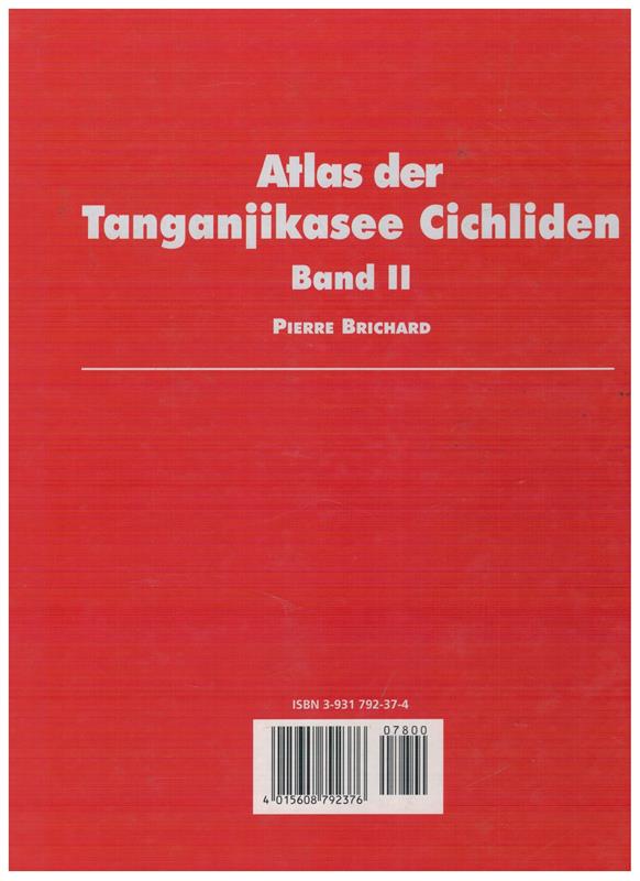 Atlas der Tanganjikasee Cichliden Band 2