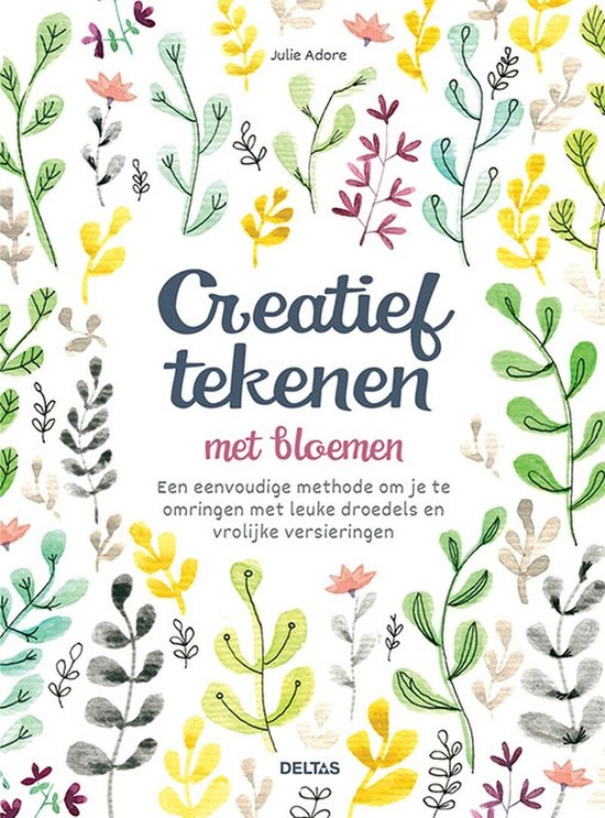 Creatief tekenen met bloemen