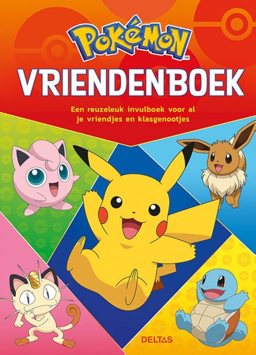 Vriendenboek deltas pokémon | 1 stuk