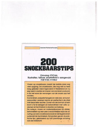 200 Snoekbaarstips ( 1e druk )