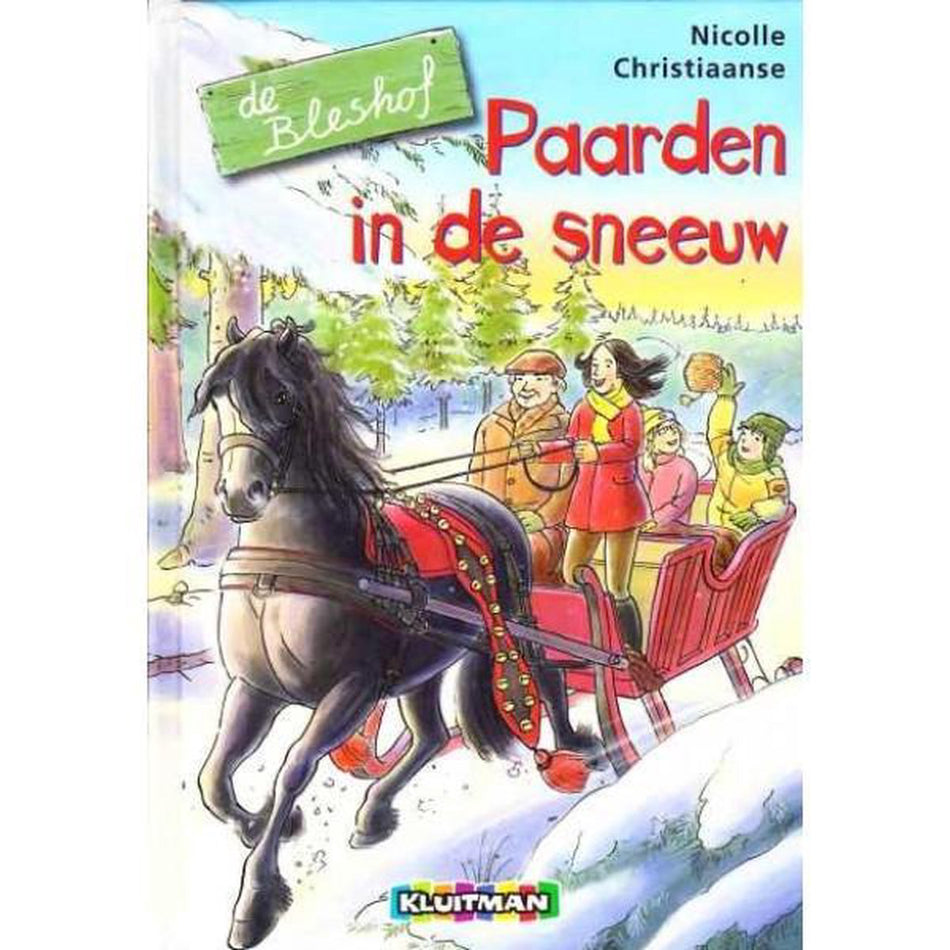 De Bleshof - Paarden in de sneeuw