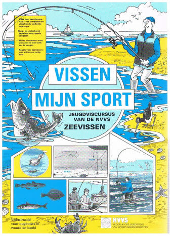 Vissen mijn Sport ; Zeevissen, jeugdviscursus van de NVVS